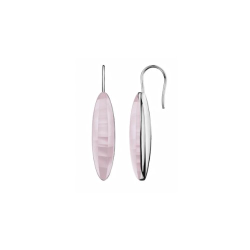 Calvin Klein Damen-Ohrringe Continuity mit facettiertem Rosa-Kristallglas KJ10AE010800