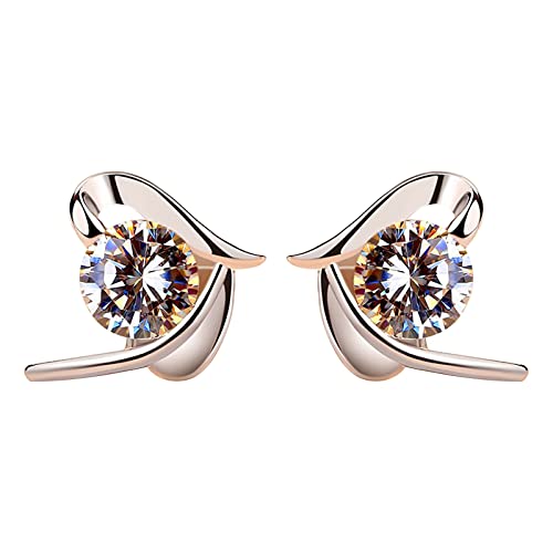 Zylione Damen-Ohrringe Mode-Ohrringe Perlen-Ohrringe Damen-kreative Ohrringe Perle baumeln Kristall-Ohrringe Ohrringe Aus Chirurgenstahl Für Mädchen