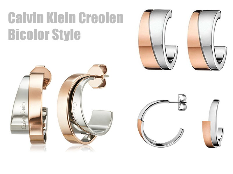 Calvin Klein Creolen bicolor