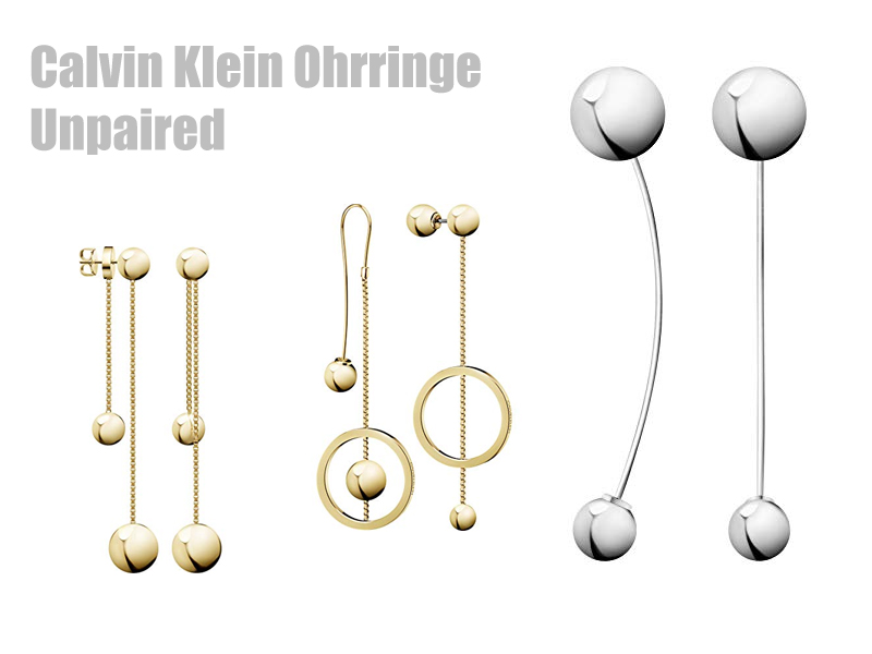 Calvin Klein Ohrringe Unpaired