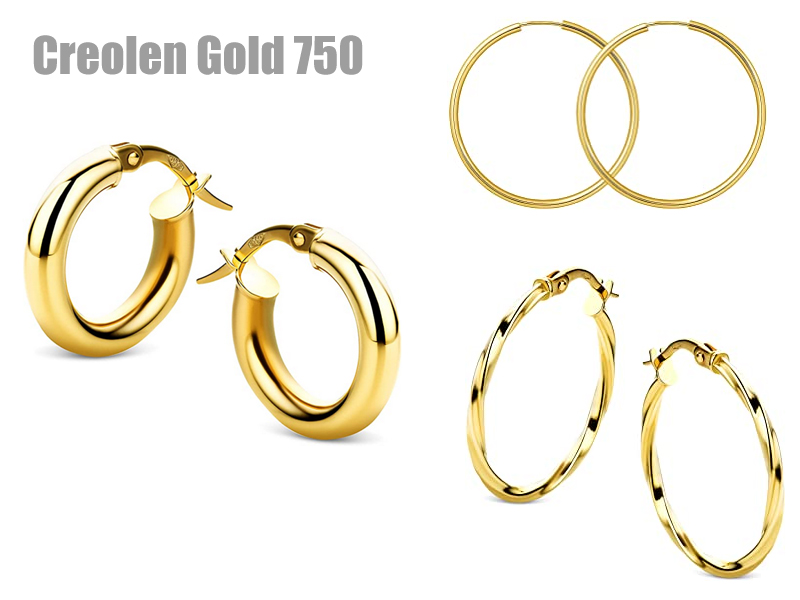 Creolen Gold 750