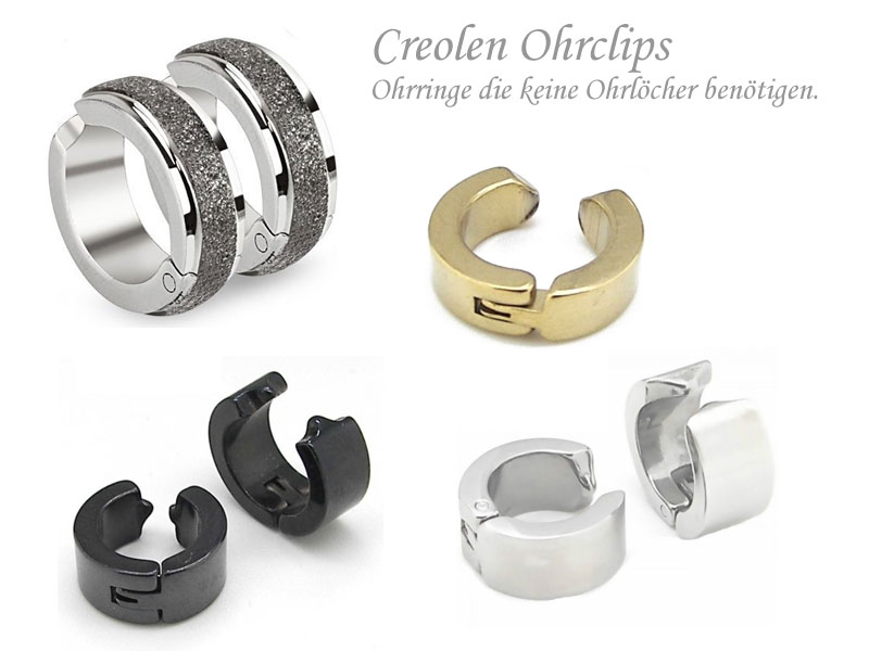 Creolen Ohrclips
